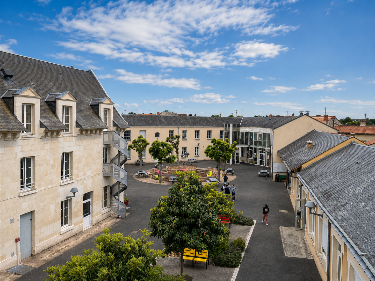 Rénovation du lycée Guy Chauvet - Loudun